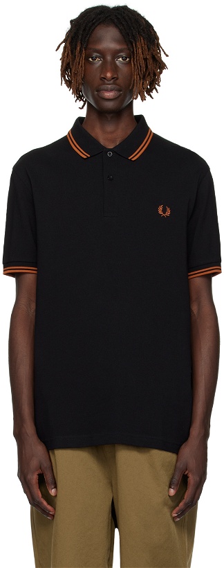 Photo: Fred Perry Black Twin Tipped Polo