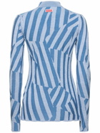 KENZO PARIS - Kenzo Dazzle Stripe Wool Blend Sweater