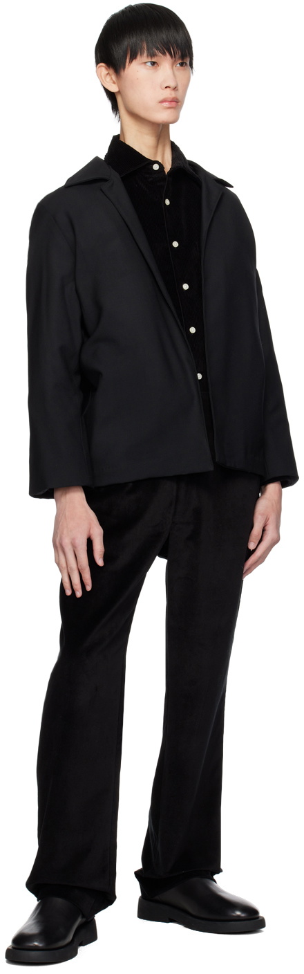 Factor's Black Machine Trousers