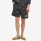 Sporty & Rich Men's California Gym Shorts in Faded Black/Gold