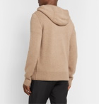 Burberry - Cashmere-Blend Zip-Up Hoodie - Brown