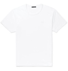 Acne Studios - Nash Appliquéd Cotton-Jersey T-Shirt - Men - White