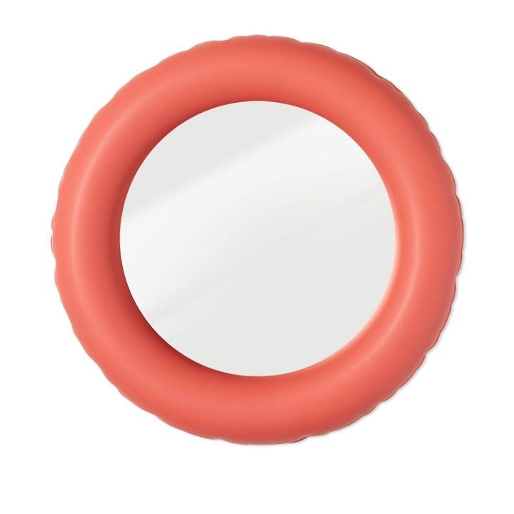 Photo: Home Studyo Joyce Mirror in Coral Red 