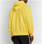Human Made - Logo-Print Fleece-Back Cotton-Jersey Hoodie - Yellow