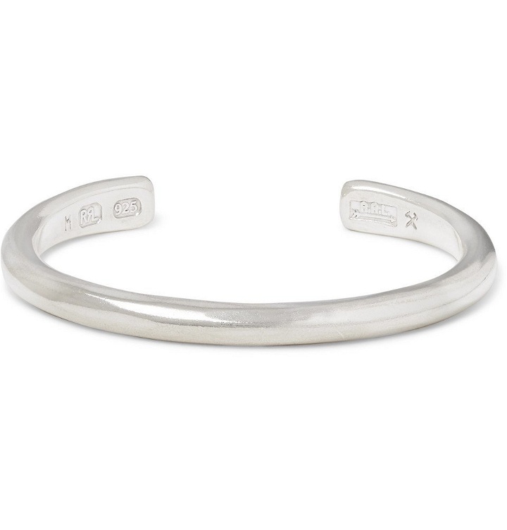 Photo: RRL - Hammered Sterling Silver Cuff - Men - Silver