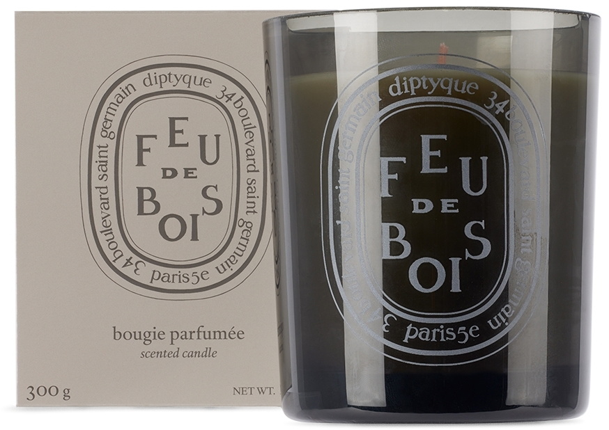 diptyque Green Feu De Bois Candle