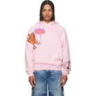 COÛT DE LA LIBERTÉ Pink Altamont CDLL French Terry L-S Raglan Hoodie