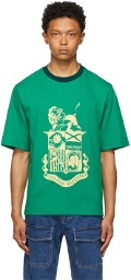 Wales Bonner Green Johnson Crest T-Shirt