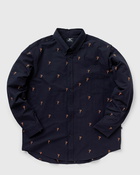 Patta Patta Oxford Longsleeve Shirt Blue - Mens - Longsleeves