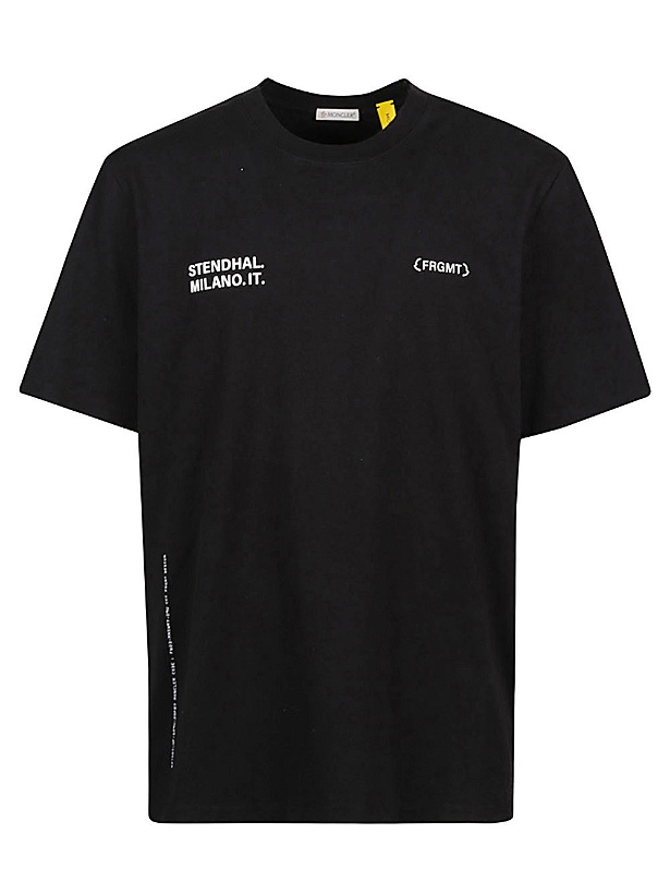 Photo: MONCLER GENIUS - Cotton T-shirt With Logo