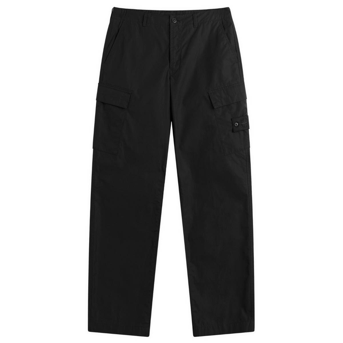 ★25ss今期stone ghost pants black 30★ 3100008_V0029] Stone Island Ghost Piece Cargo Pant (Black) – The