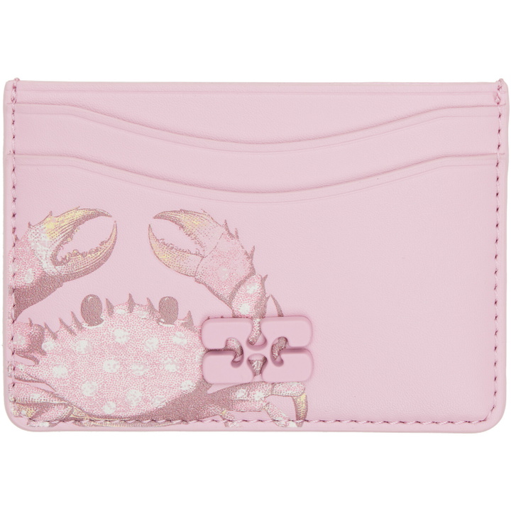 Photo: GANNI Pink Bou Card Holder