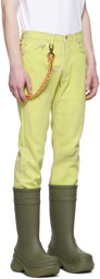 NotSoNormal Yellow High Trousers