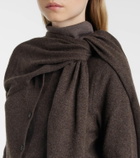 Ferragamo Draped cashmere cardigan