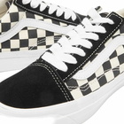 Vans Vault UA OG Old Skool LX Sneakers in Black/White Checkerboard