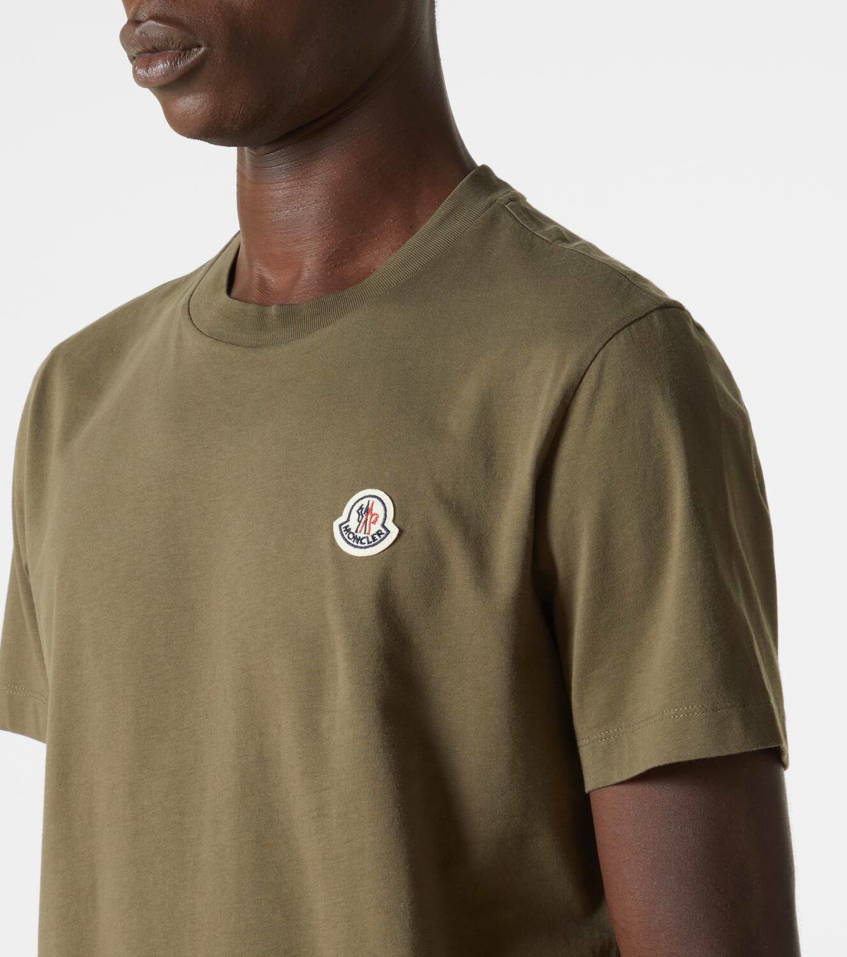 Moncler Set of 3 logo cotton jersey T-shirts Moncler