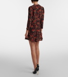 Gucci Floral silk minidress