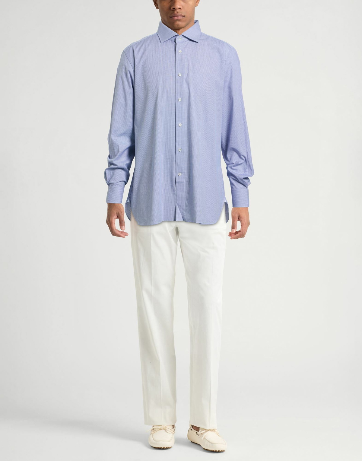 Zegna Mens Shirt in Blue