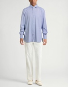 Zegna Mens Shirt in Blue
