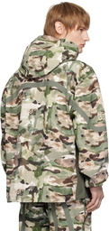 RCOS Khaki Taped Seam Shell Jacket
