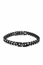 Diesel Black stainless steel chain necklace - Bracelets - Unisex - Black