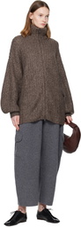 LISA YANG Brown Marly Cardigan Jacket