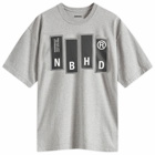 Neighborhood Men's 26 Printed T-Shirt in Grey