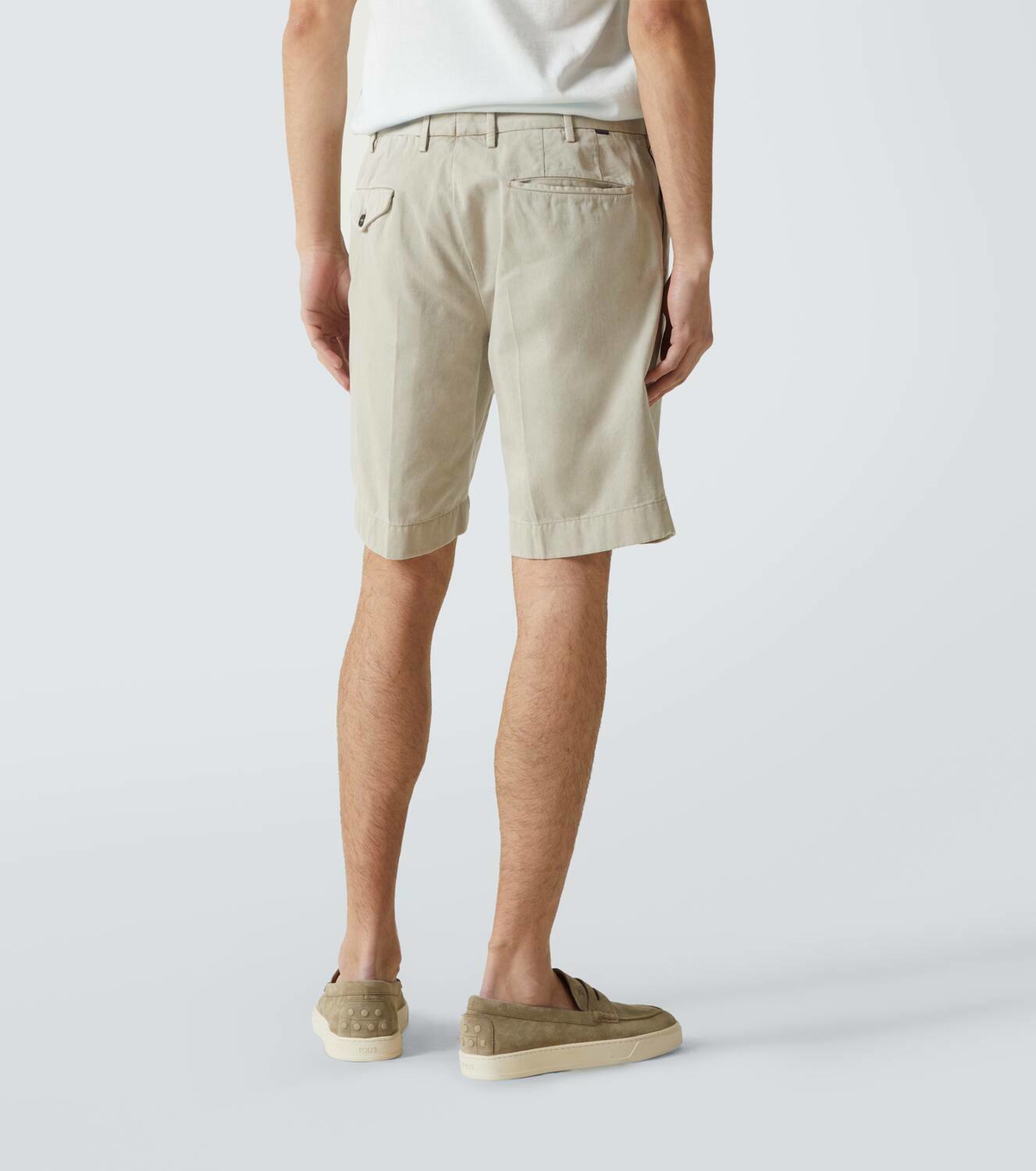 Incotex Cotton slim Bermuda shorts
