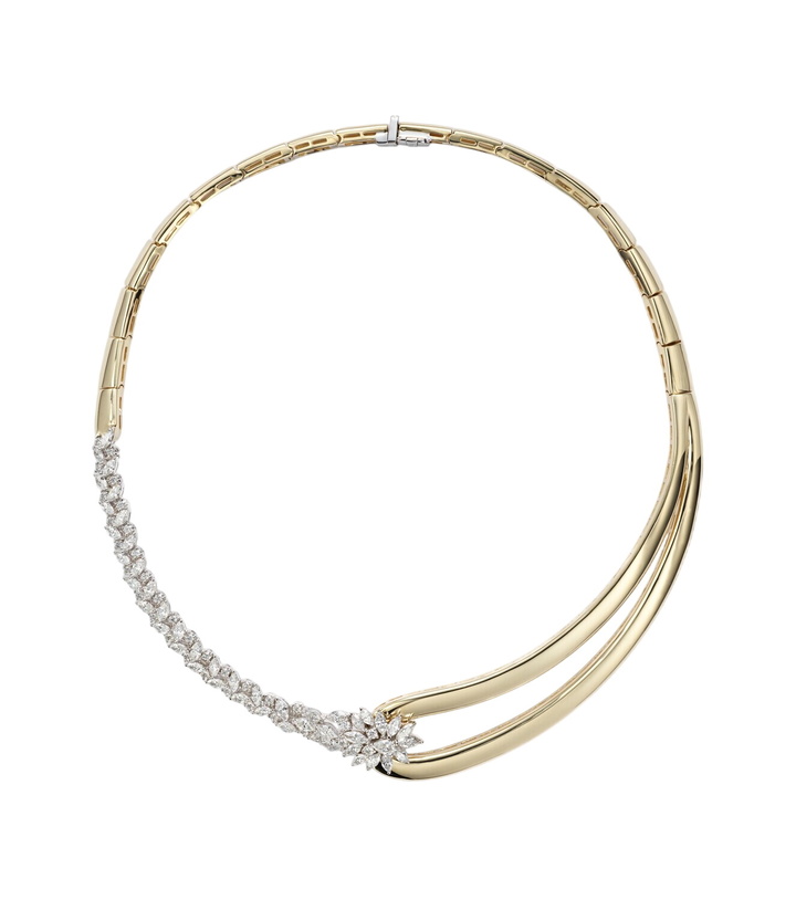 Photo: Yeprem Golden Strada 18kt gold necklace with diamonds