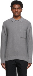 Noah Grey Cotton Sweater