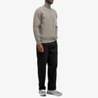 Jamieson's of Shetland Men's Roll Neck Knit in Steel Grey