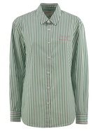 MC2 Saint Barth Brigitte - Shirt With Striped Pattern And Hello Kitty