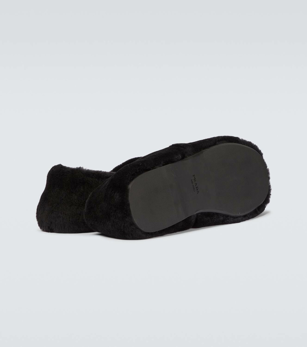 Prada Shearling slippers