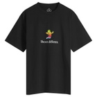 PLACES+FACES Men's Shoot Different T-Shirt in Black