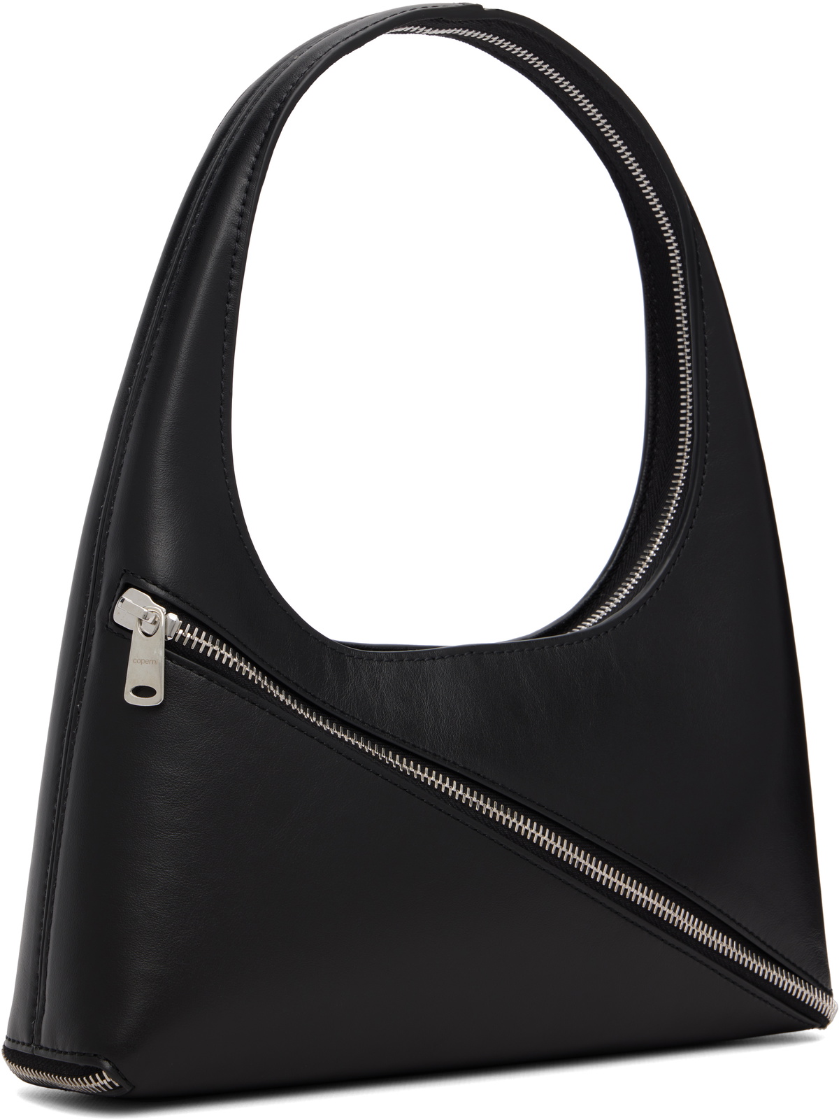 Coperni Black Zip Baguette Bag