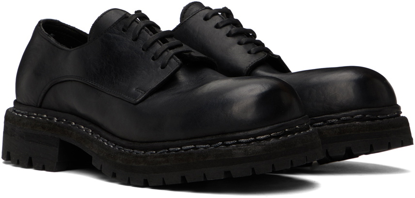Guidi Black GR02V Derbys