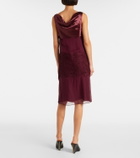 Ferragamo Strapless midi dress
