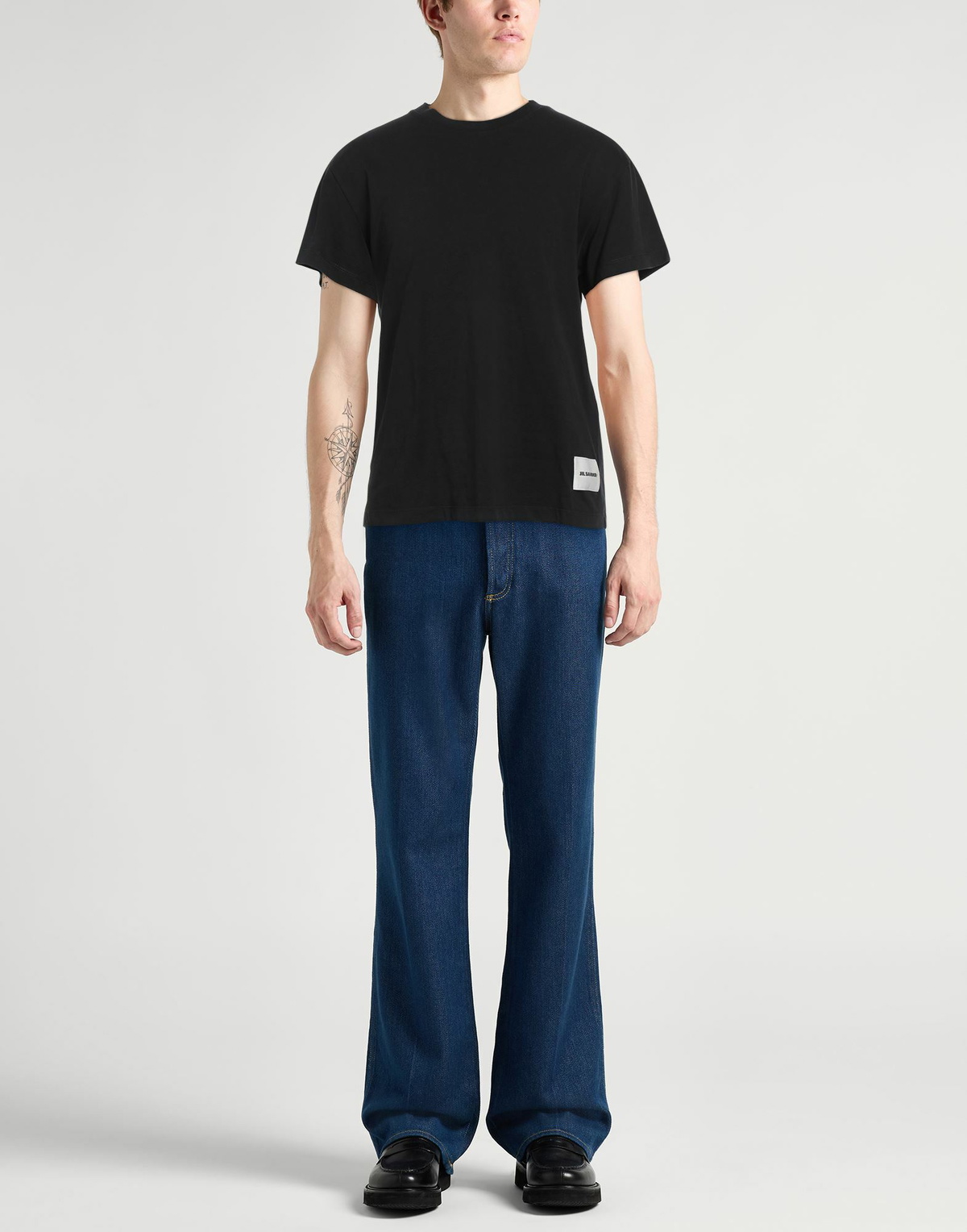 Jil Sander+ Mens T-shirt in Black