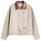 Ronning Men's Utility Fireman Jacket in Washed Sand