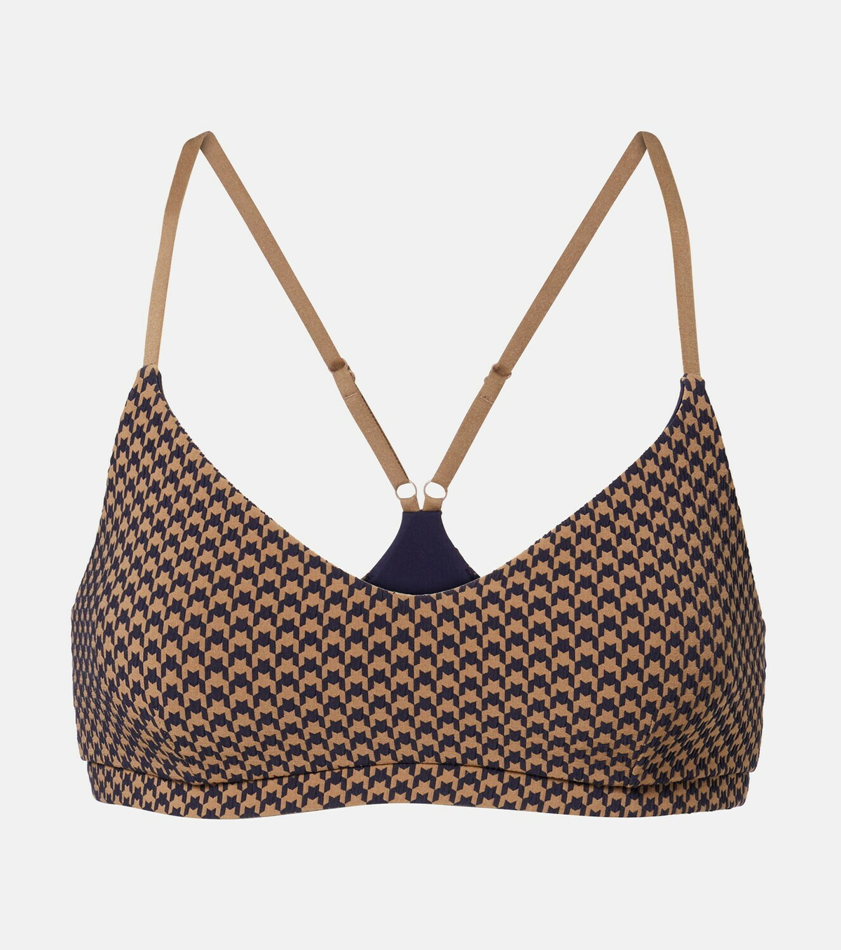 The Upside Zoe houndstooth sports bra