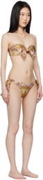 ZIMMERMANN Tan Wylie Scarf Tie Bikini