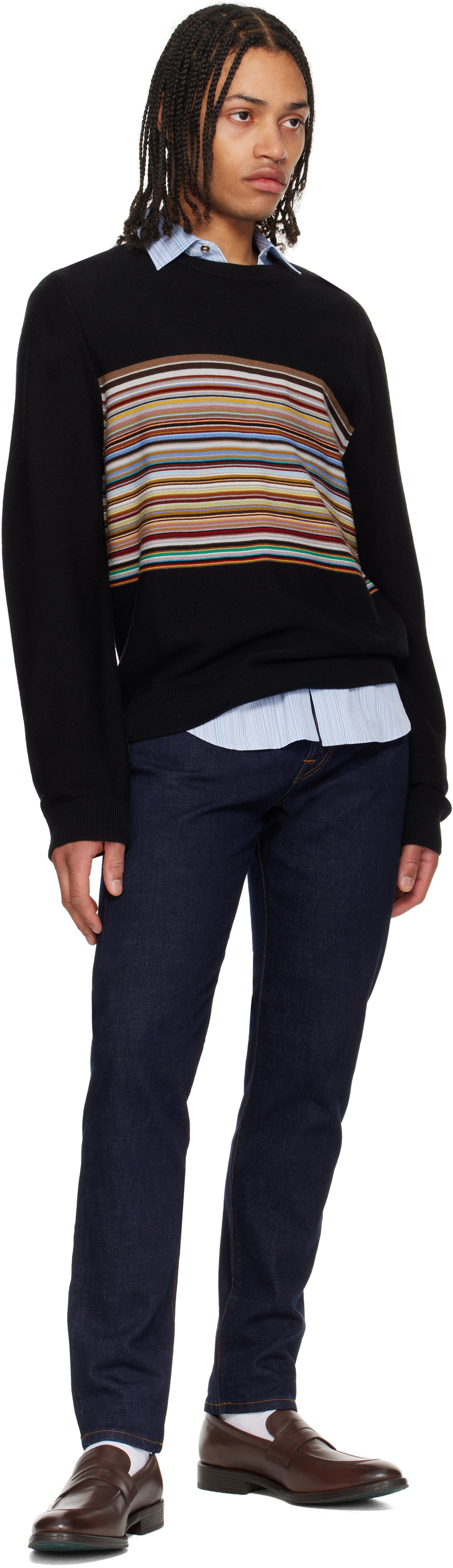 PS by Paul Smith Brown Leather Pierce Loafers PS by Paul Smith