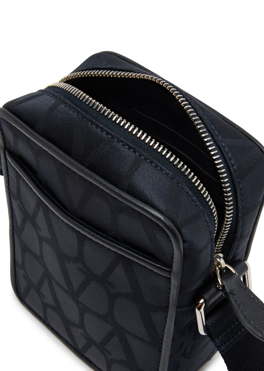 Valentino Toile Iconographe Logo Satin Cross-body bag - Blue - One Size