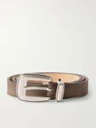 mfpen - Riders 2cm Suede Belt - Brown