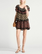 Rixo Womens Mini dress in Black