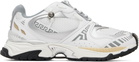 Versace White Icaro Leather Sneakers