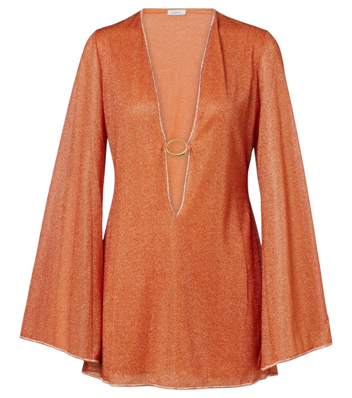 ワンピース OSEREE MARYLIN KAFTAN MINI DRESS IN SEQUINNED TULLE Oséree Marylin sequined kaftan Oseree