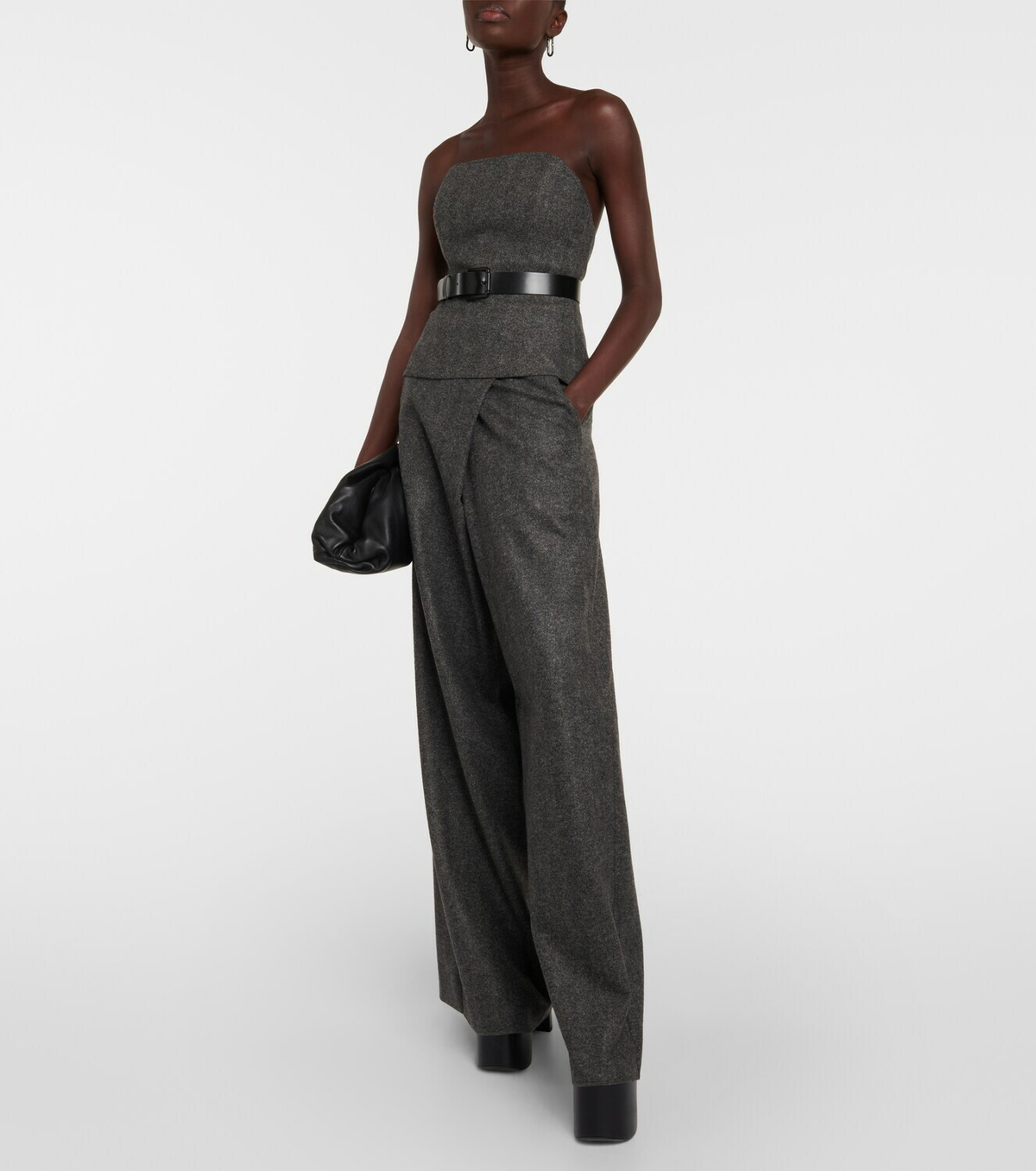 Max Mara Feltre high-rise virgin wool wide-leg pants Max Mara