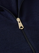 Paul Smith - Merino Wool Zip-Up Cardigan - Blue