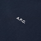 A.P.C. Men's Kyle Logo T-Shirt in Dark Navy